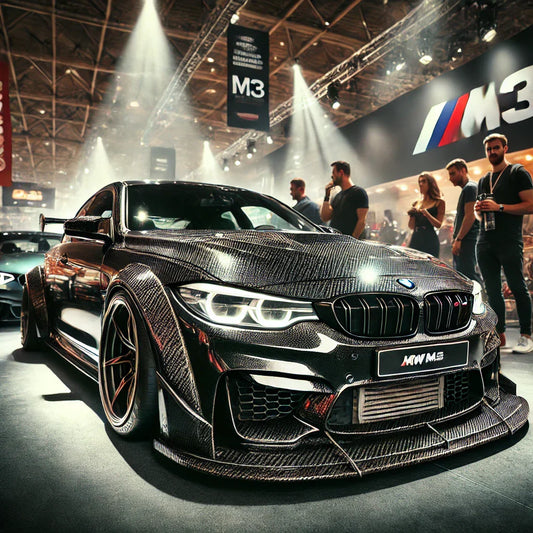 How to Get Your BMW Ready for a Car Show with Carbon Fiber Mods
