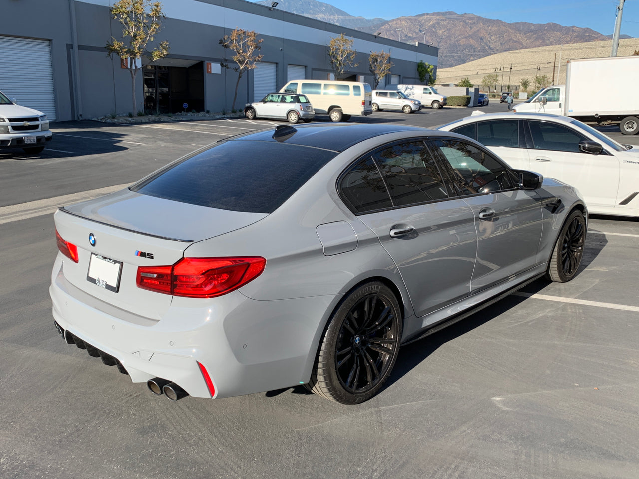 BMW F90 M5 M Performance Style Full Carbon Side Skirt Set