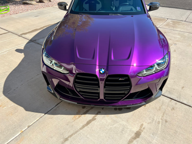 BMW G80 M3 M4 M Performance STYLE CARBON FIBER 3 Pieces Front Lip Kit