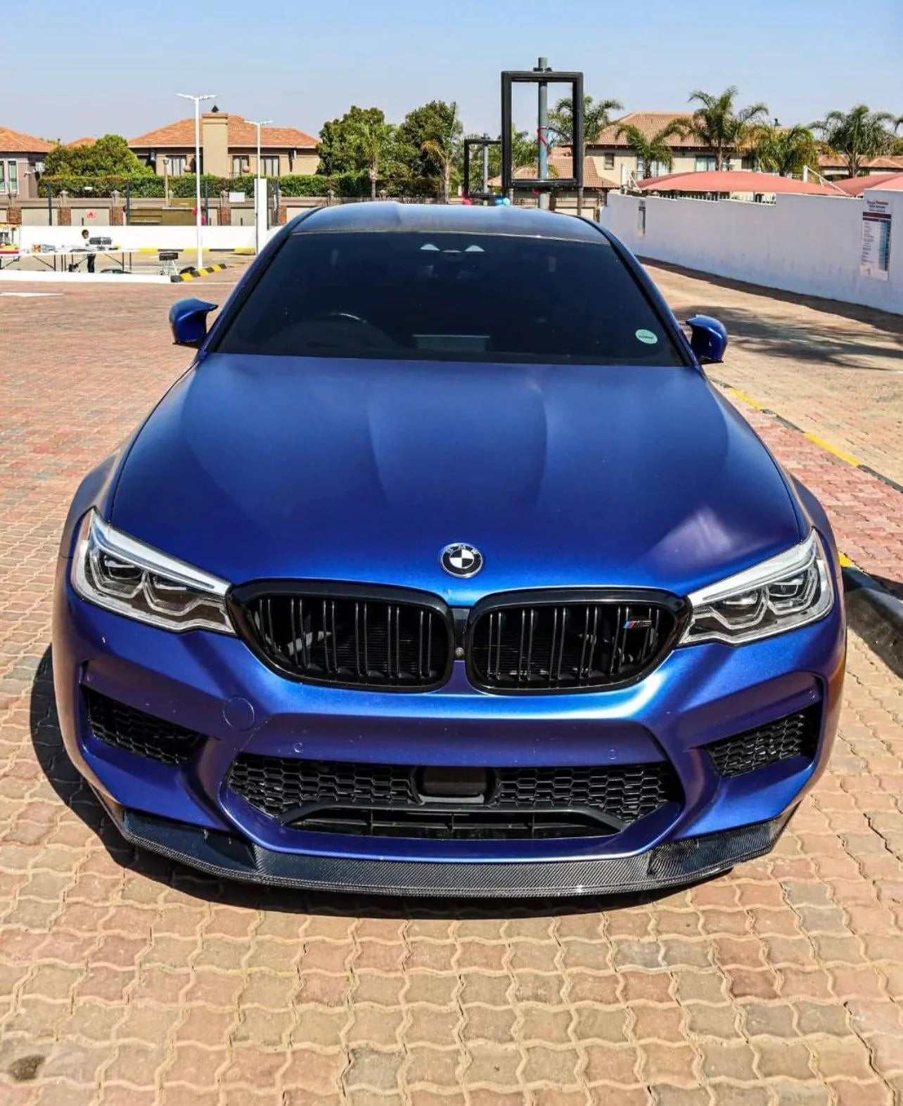 BMW F90 M5 PRE-LCI GTS STYLE CARBON FIBER FRONT LIP