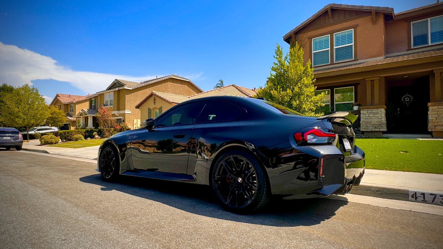 BMW G87 M2 G42 2-Series PSM STYLE CARBON FIBRE REAR SPOILER