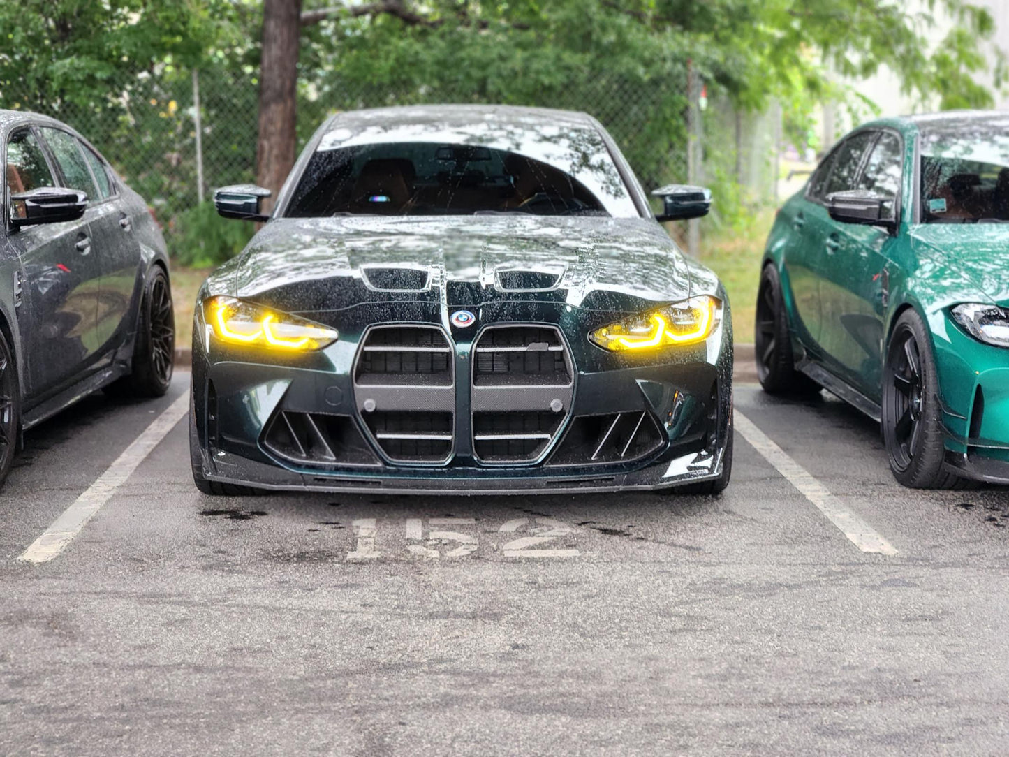 BMW G8X M3/M4 V2 MHC R44 CARBON FIBER FRONT AIR INLETS - G80/G82/G83