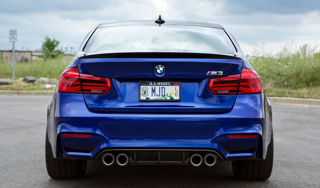 BMW F80 F30 Carbon Fiber M Performance Style Trunk Spoiler
