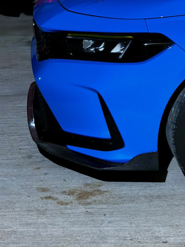 HONDA CIVIC TYPE-R FL5 AG STYLE CARBON FIBER FRONT BUMPER LIP SPLITTER