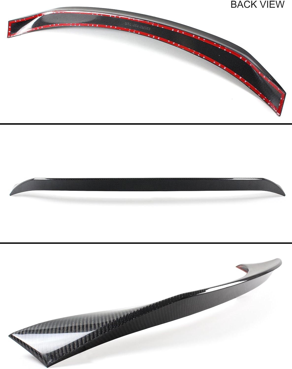 Lexus IS200t IS250 IS350 IS300 AR Style Carbon Fiber High Kick VIP Trunk Spoiler