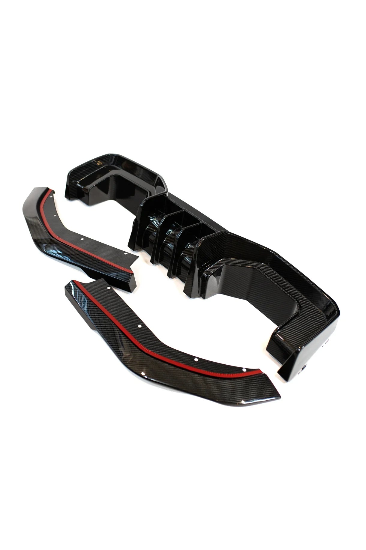 BMW G80 M3 G82 G83 M4 AD Style Dry Carbon Rear Diffuser