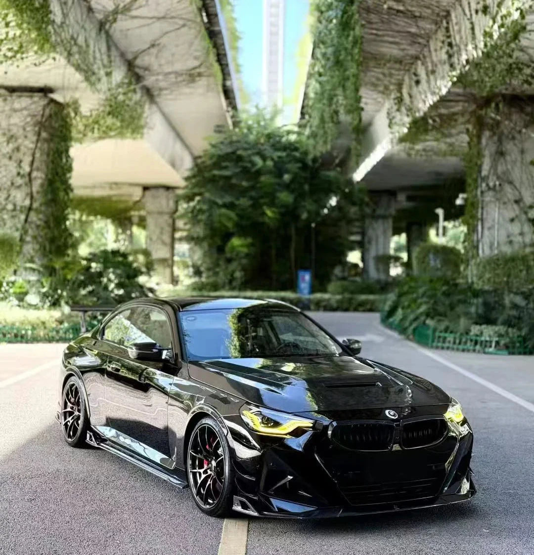 BMW G42 2-Series 230i M240i AE Style Carbon Fiber Front Lip