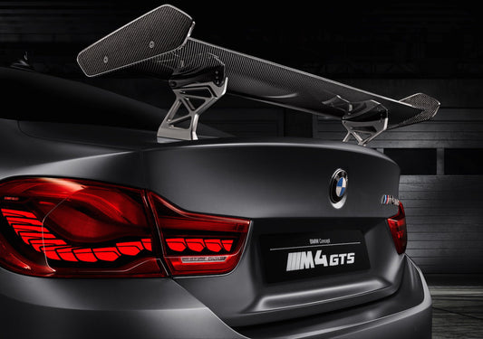 BMW M3 M4 (F80/F82/F83) GTS STYLE CARBON FIBRE REAR TRUNK SPOILER WING