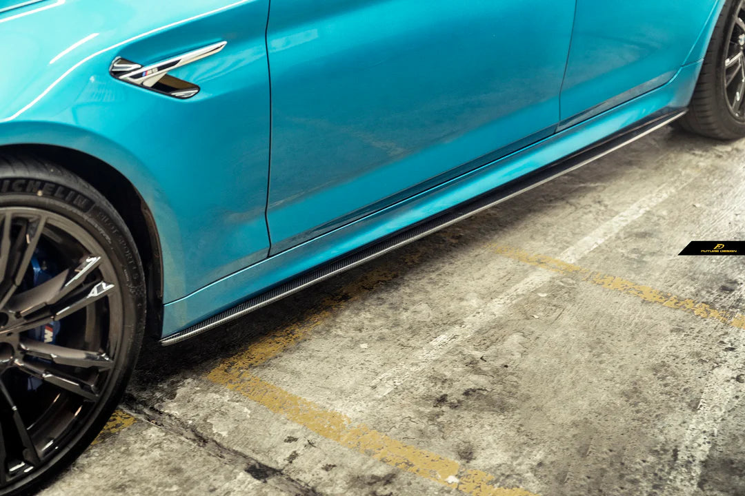 BMW F90 M5 M Performance Style Full Carbon Side Skirt Set