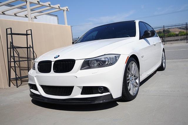 BMW E90 09+ LCI M-Sport/M-Tech AK Style Full Carbon Fiber Front Lip