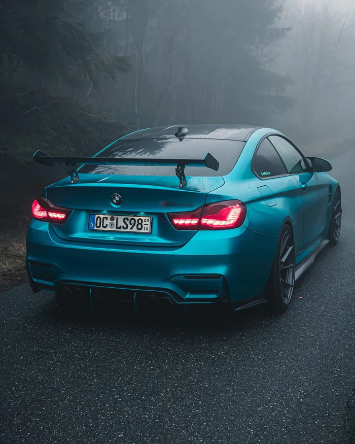 BMW M3 M4 (F80/F82/F83) GTS STYLE CARBON FIBRE REAR TRUNK SPOILER WING