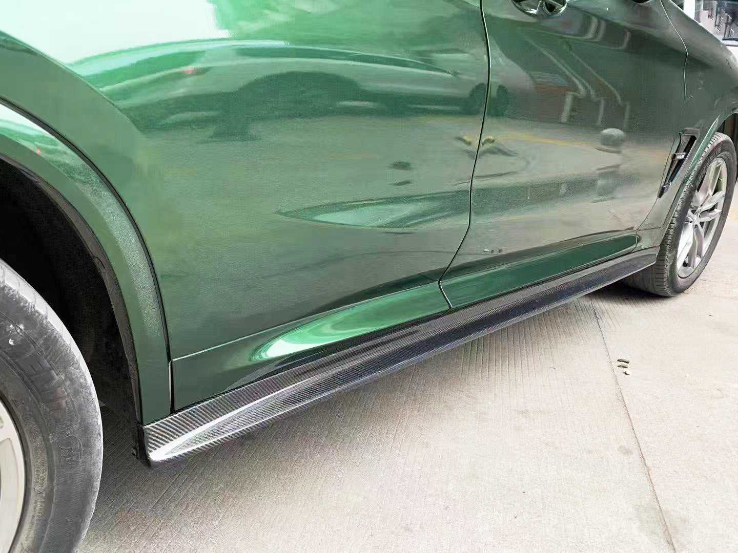 BMW X3M/X4M F97/F98 (18-21) 3D STYLE CARBON FIBRE SIDE SKIRTS