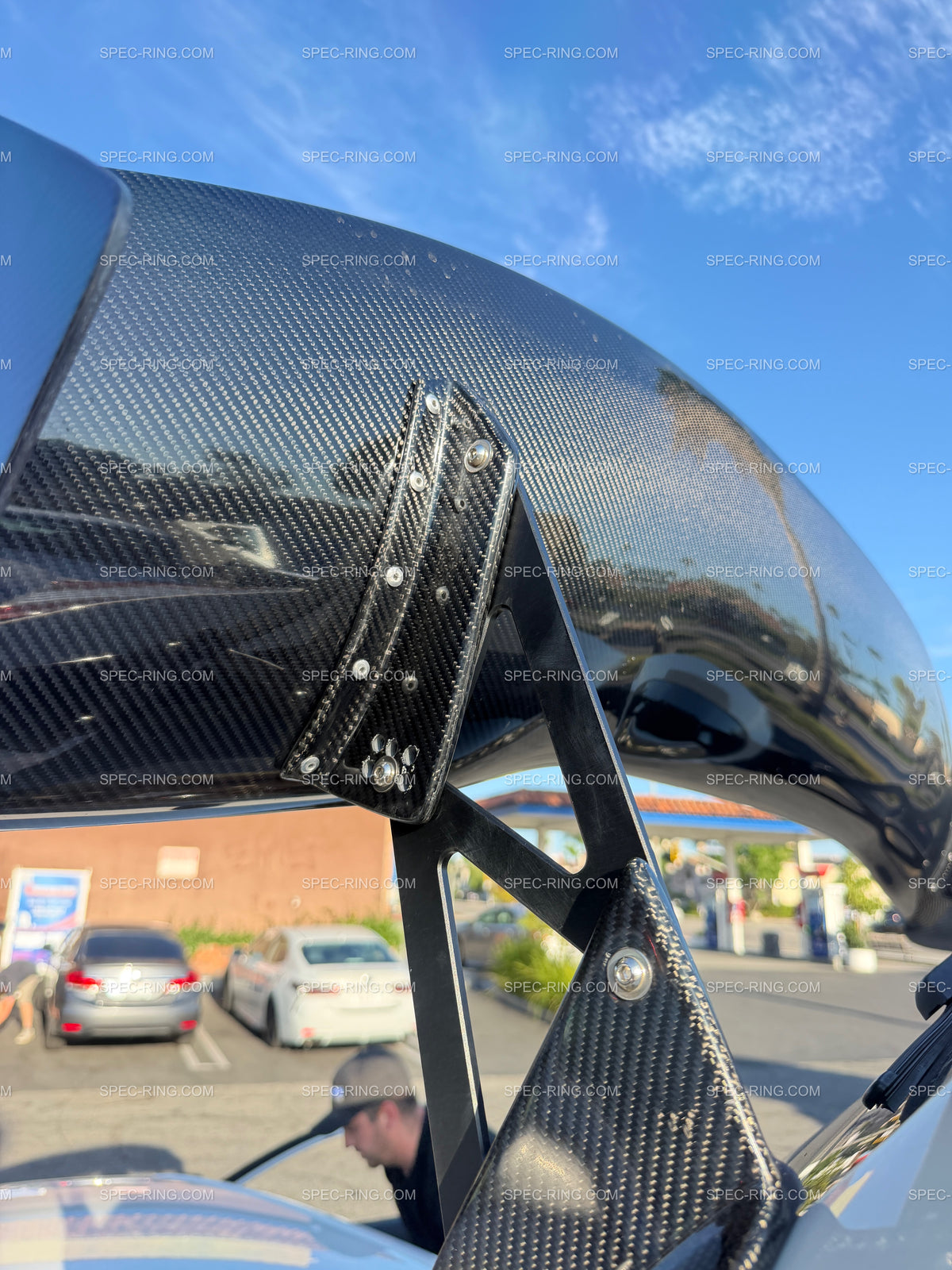 Voltex Type 2 GT Style CARBON WING for Honda FL5 CIVIC TYPE-R