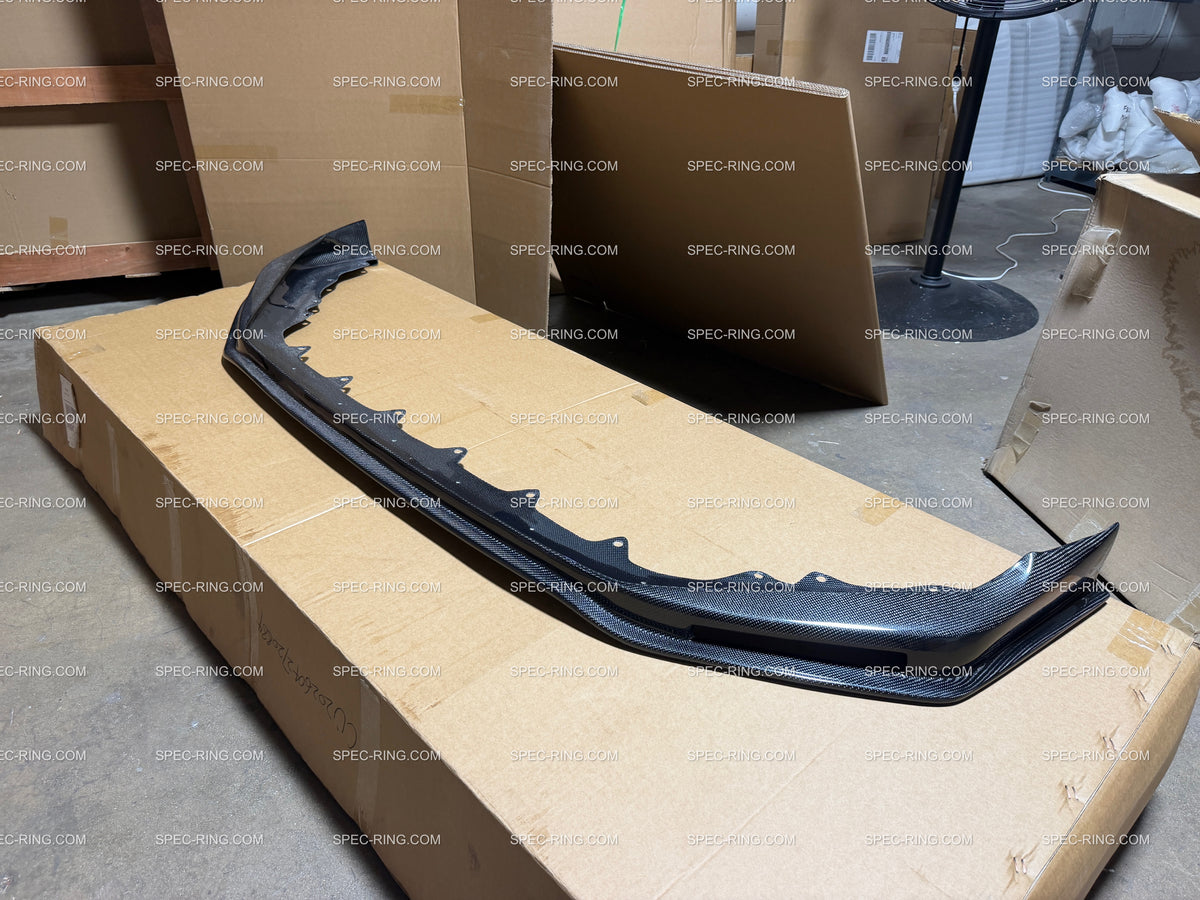 Honda Civic Type-R FL5 SPN Style Carbon Fiber Front Bumper Lip Splitter