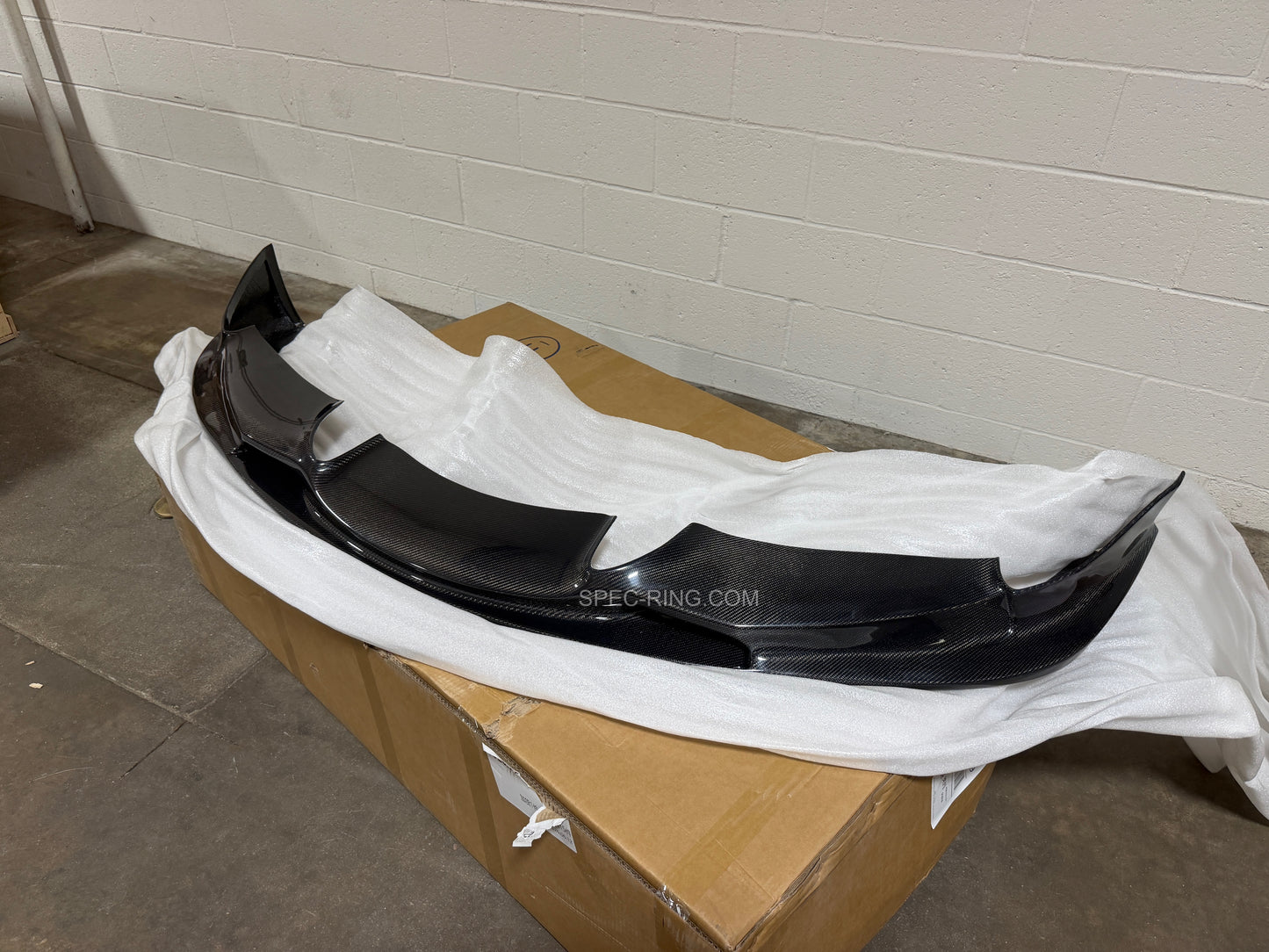 TOYOTA A90 A91 SUPRA 3D STYLE CARBON FIBER Front Bumper Lip Kit