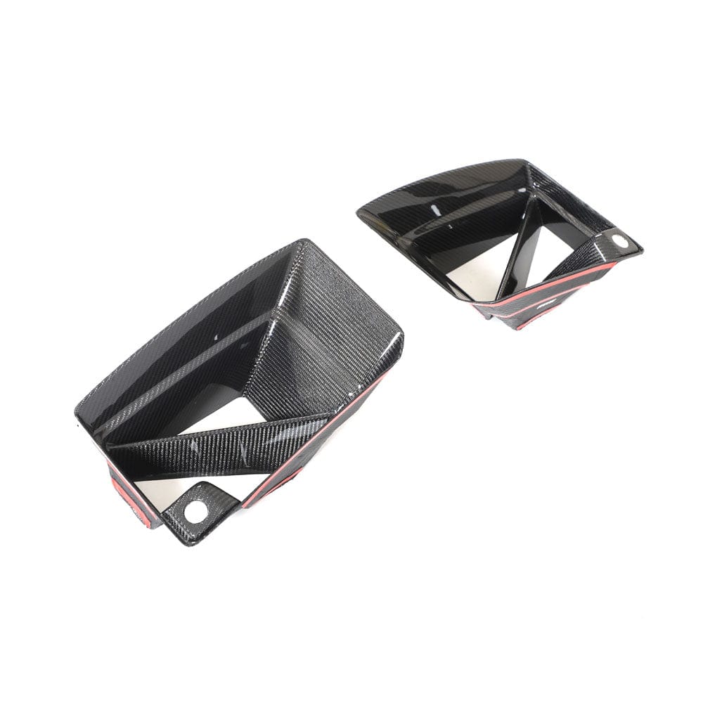 BMW G87 M2 DRY CARBON FIBER FRONT BUMPER V2 AIR INLETS