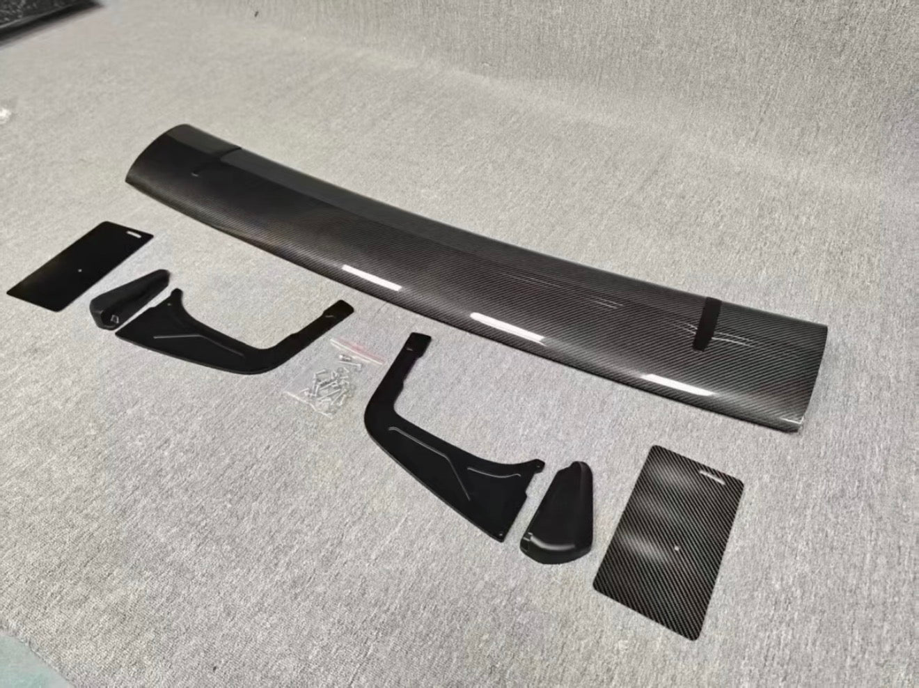 BMW G87 M2 Full Dry Carbon VX Style Swan Neck Wing