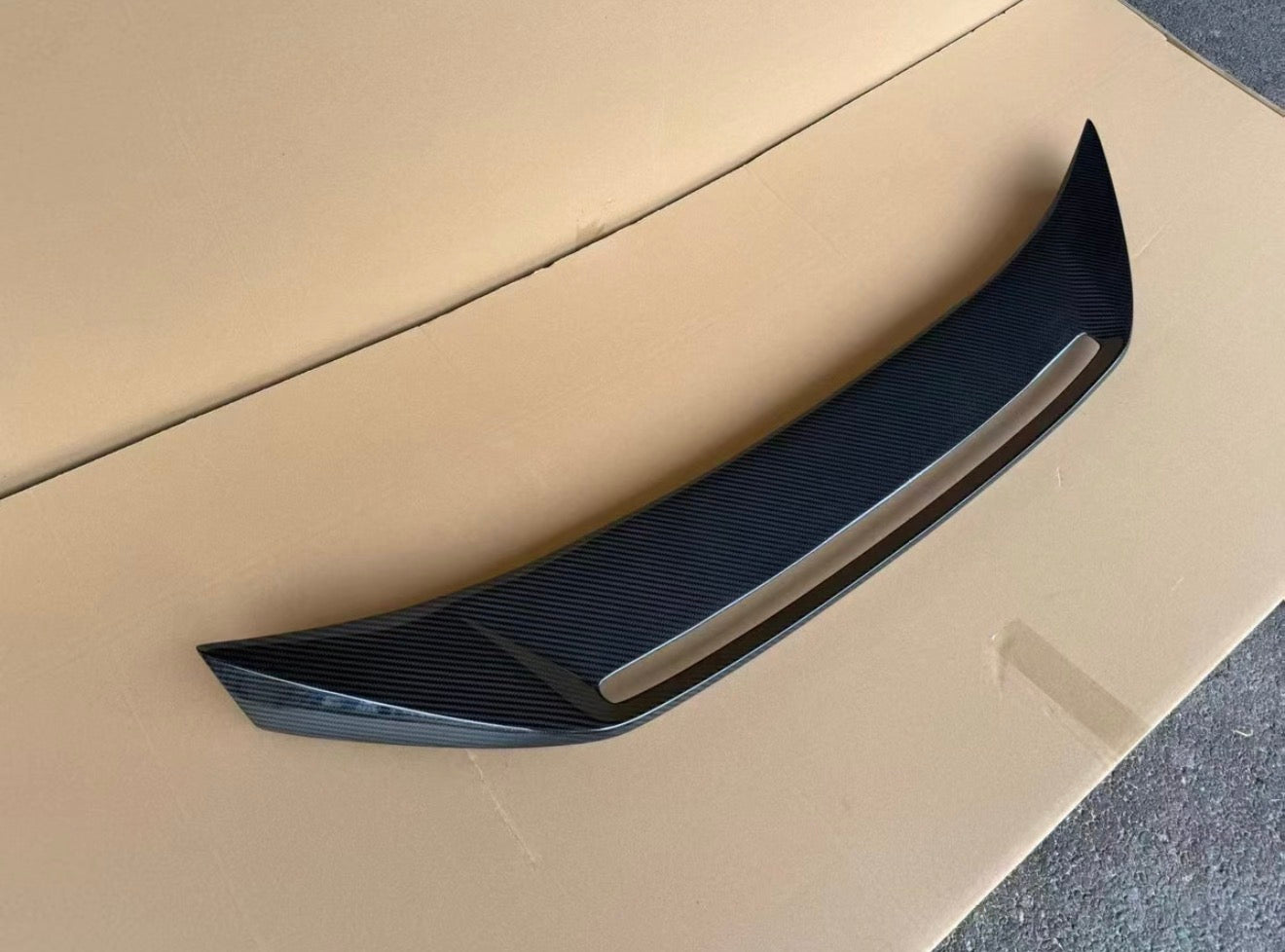 BMW G82 M4 G22 4-Series AD STYLE CARBON FIBRE REAR SPOILER