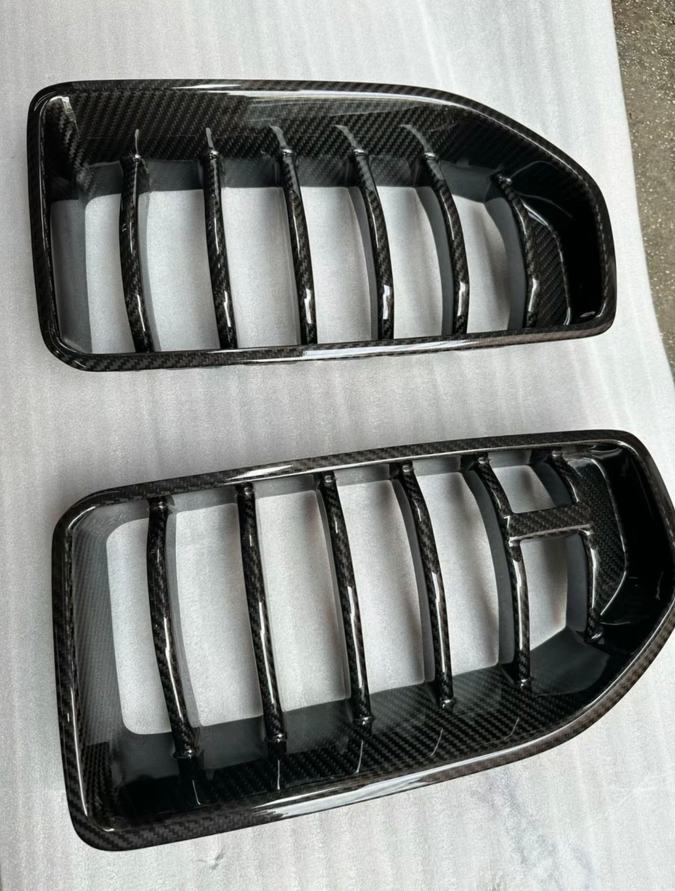 BMW G87 M2 AD Style Dry Carbon Front Grill Replacement