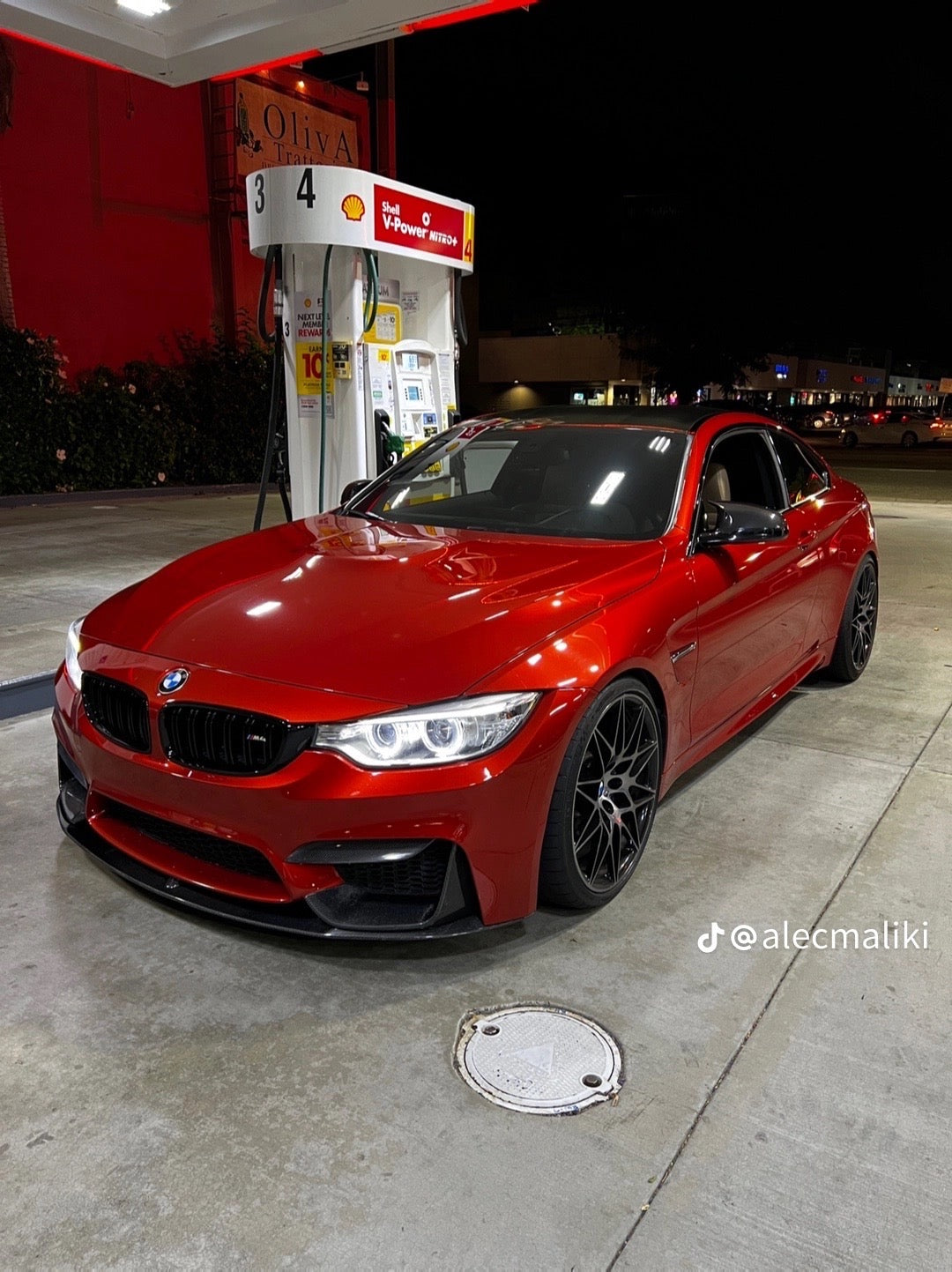 BMW F80 M3 M4 M Performance STYLE CARBON FIBER Front Bumper Lip + Splitter Kit
