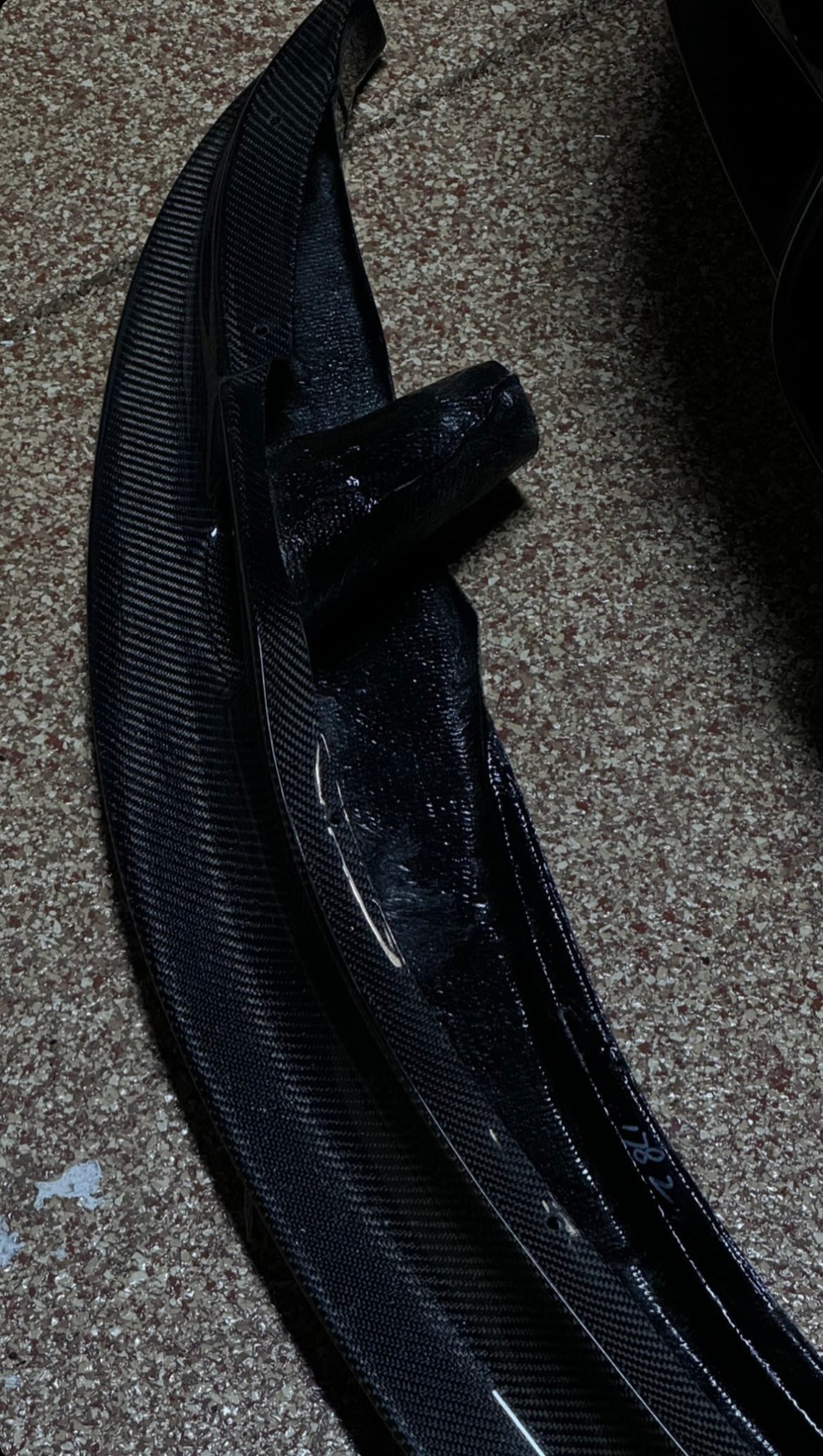 BMW E90 E92 E93 M3 Pre-Drilled GT4 V2 Style Carbon Fiber Front Lip