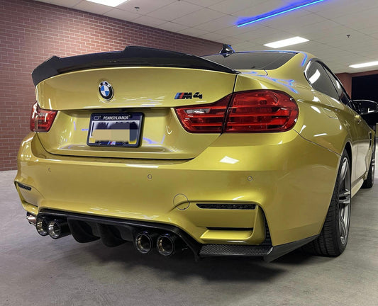 BMW M4 F82 PSM STYLE CARBON FIBRE REAR SPOILER