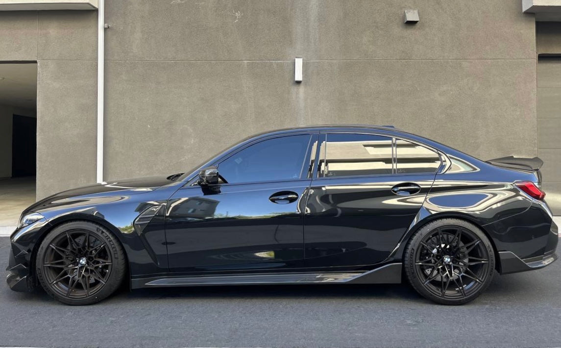BMW G80 G82 M3 M4 M Performance STYLE CARBON FIBER Side Skirt