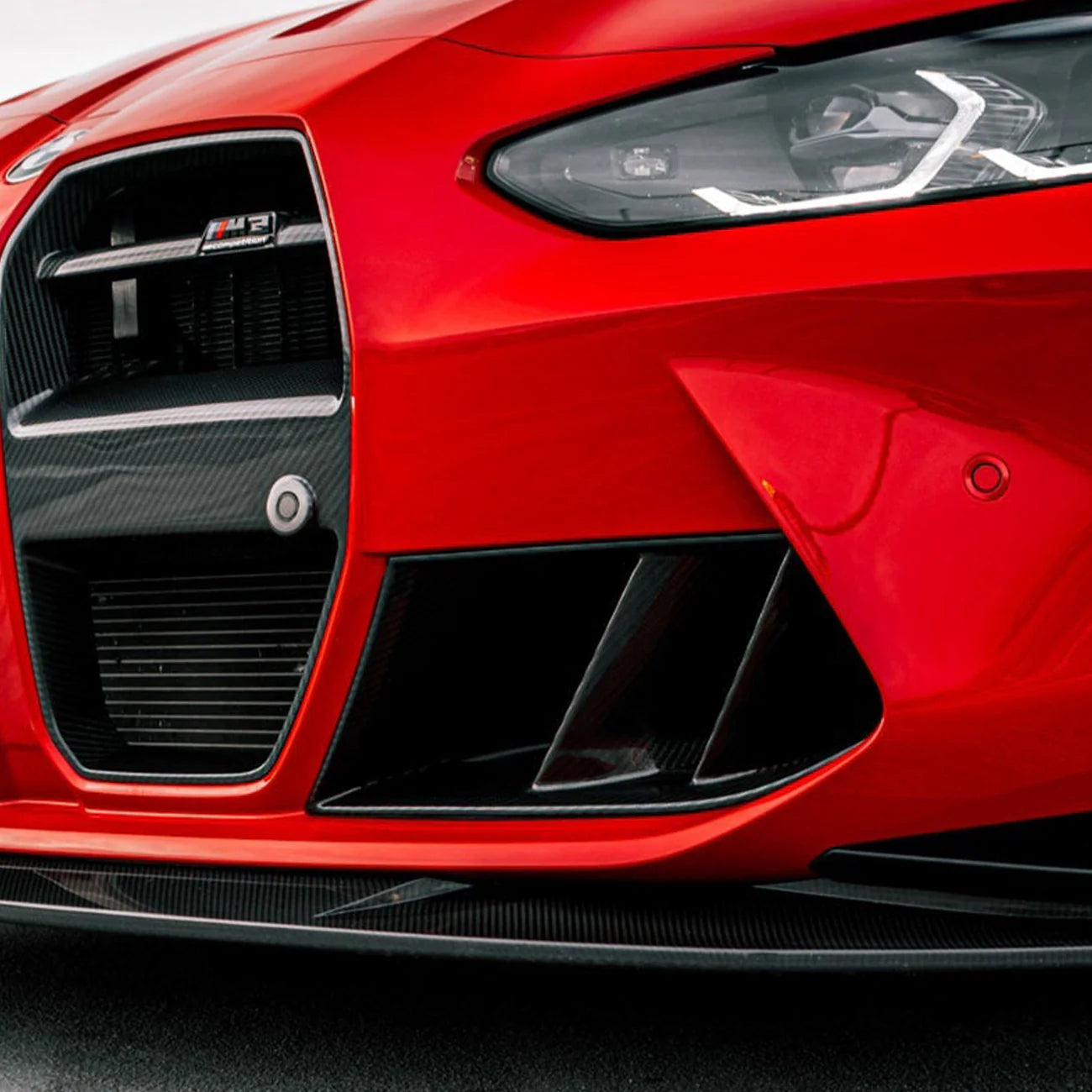BMW G8X M3/M4 V2 MHC R44 CARBON FIBER FRONT AIR INLETS - G80/G82/G83