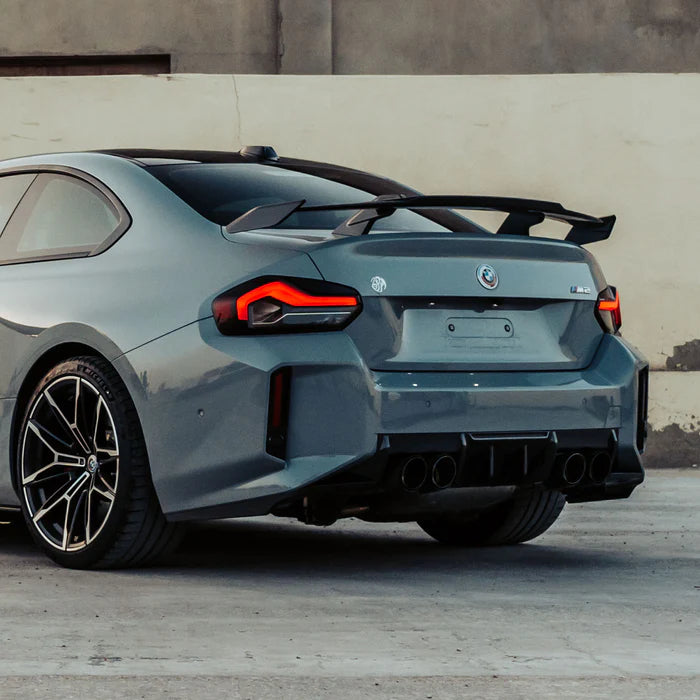 BMW G87 M2 R44 MHC Style Full Dry Carbon Rear Diffuser