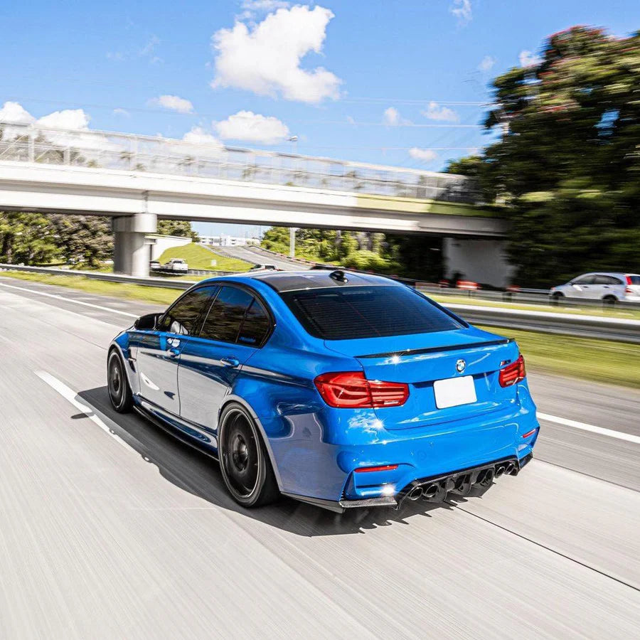 BMW F80 F30 Carbon Fiber M Performance Style Trunk Spoiler