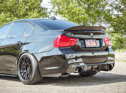 BMW E90 Carbon Fiber PSM Style High Kick Spoiler