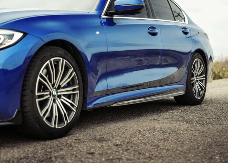 BMW G20 3-Series M Performance Style Carbon Fiber Side Skirt