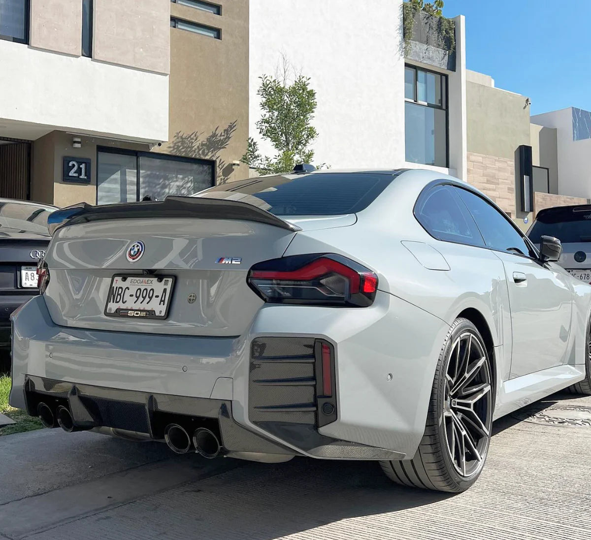 BMW G87 M2 G42 2-Series PSM STYLE CARBON FIBRE REAR SPOILER