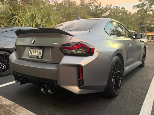 BMW G87 M2 G42 2-Series PSM STYLE CARBON FIBRE REAR SPOILER
