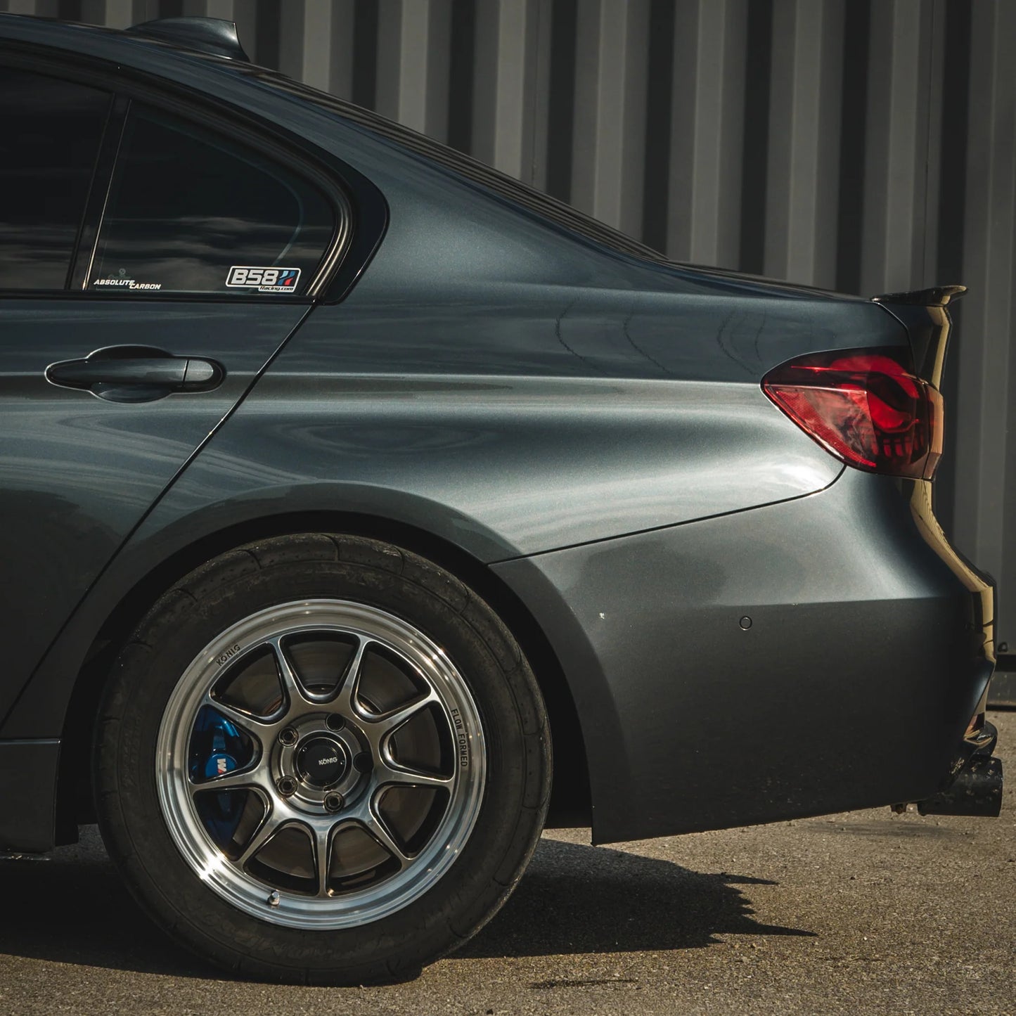 BMW F80 F30 Carbon Fiber M Performance Style Trunk Spoiler