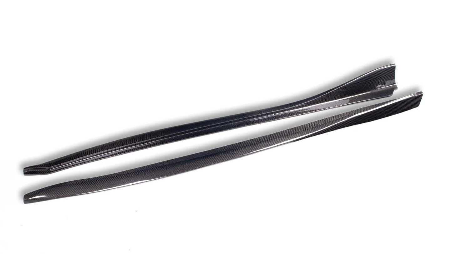 TOYOTA A90 A91 SUPRA VARIS STYLE CARBON FIBER SIDE SKIRTS
