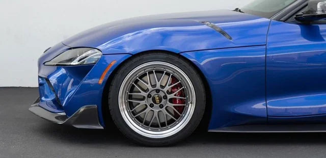 TOYOTA A90 A91 SUPRA ADRO STYLE CARBON FIBER Front Bumper Lip Kit