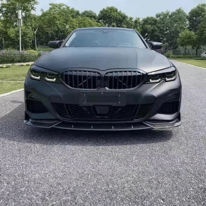 BMW G20 330i M340i Future Design STYLE CARBON FIBER Front Bumper 1 Piece Lip Kit