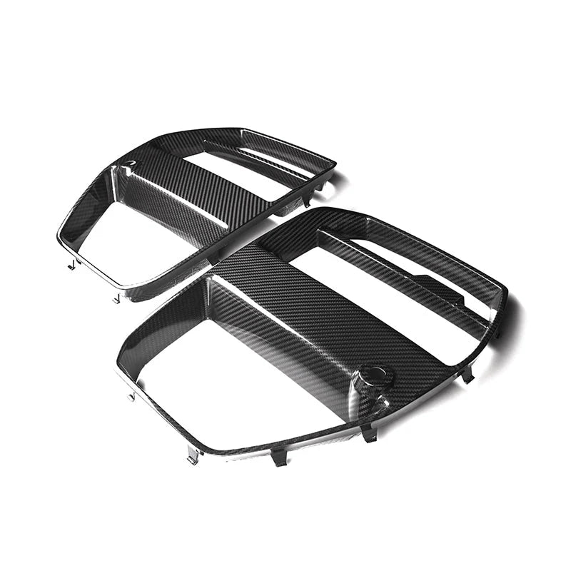 BMW G8X M3/M4 V STYLE CARBON FIBER FRONT GRILL REPLACEMENT - G80/G82/G83