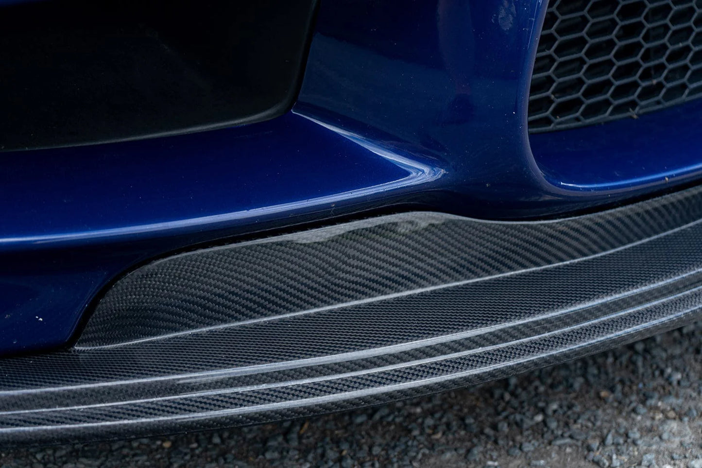 BMW E90 E92 E93 Pre-Drilled M3 GTS Style Carbon Fiber Front Lip