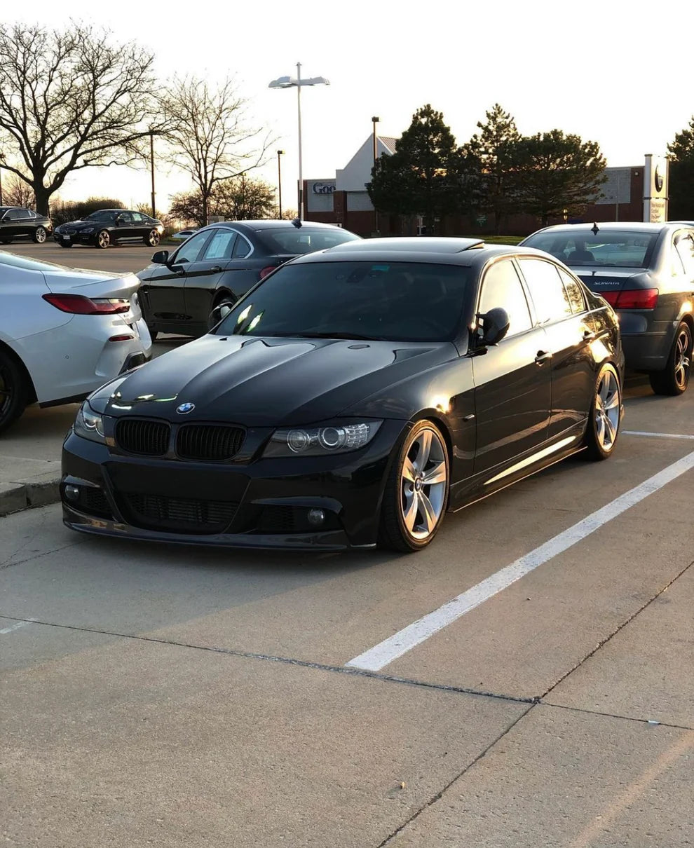 BMW E90 09+ LCI M-Sport/M-Tech AK Style Full Carbon Fiber Front Lip