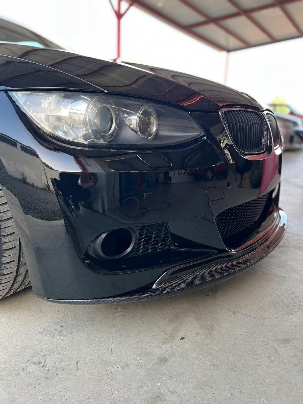 BMW E92 E93 PRE LCI M-Sport/M-Tech AK Style Full Carbon Fiber Front Lip