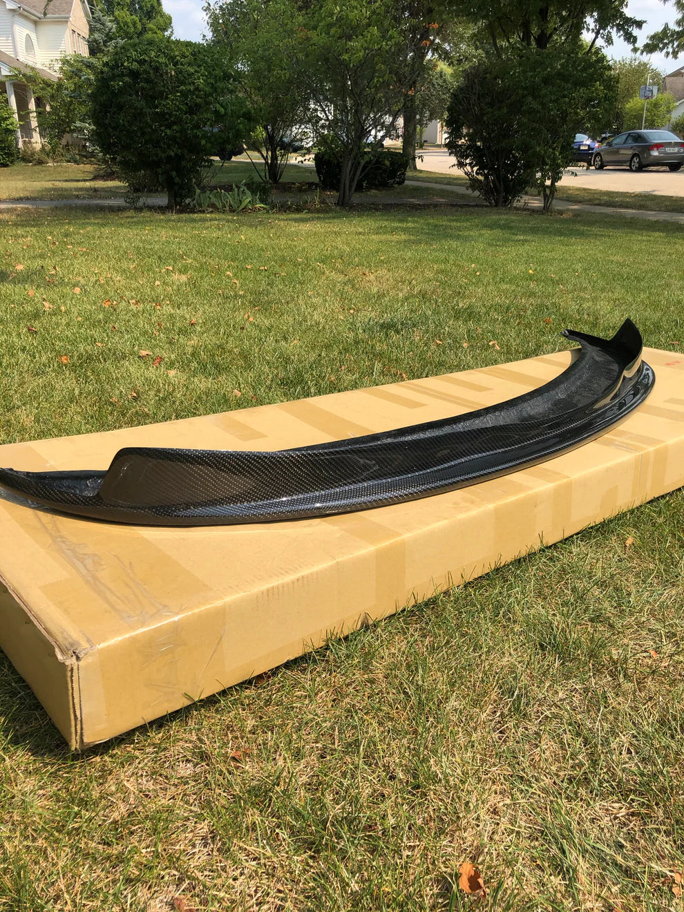 BMW E90 09+ LCI M-Sport/M-Tech AK Style Full Carbon Fiber Front Lip