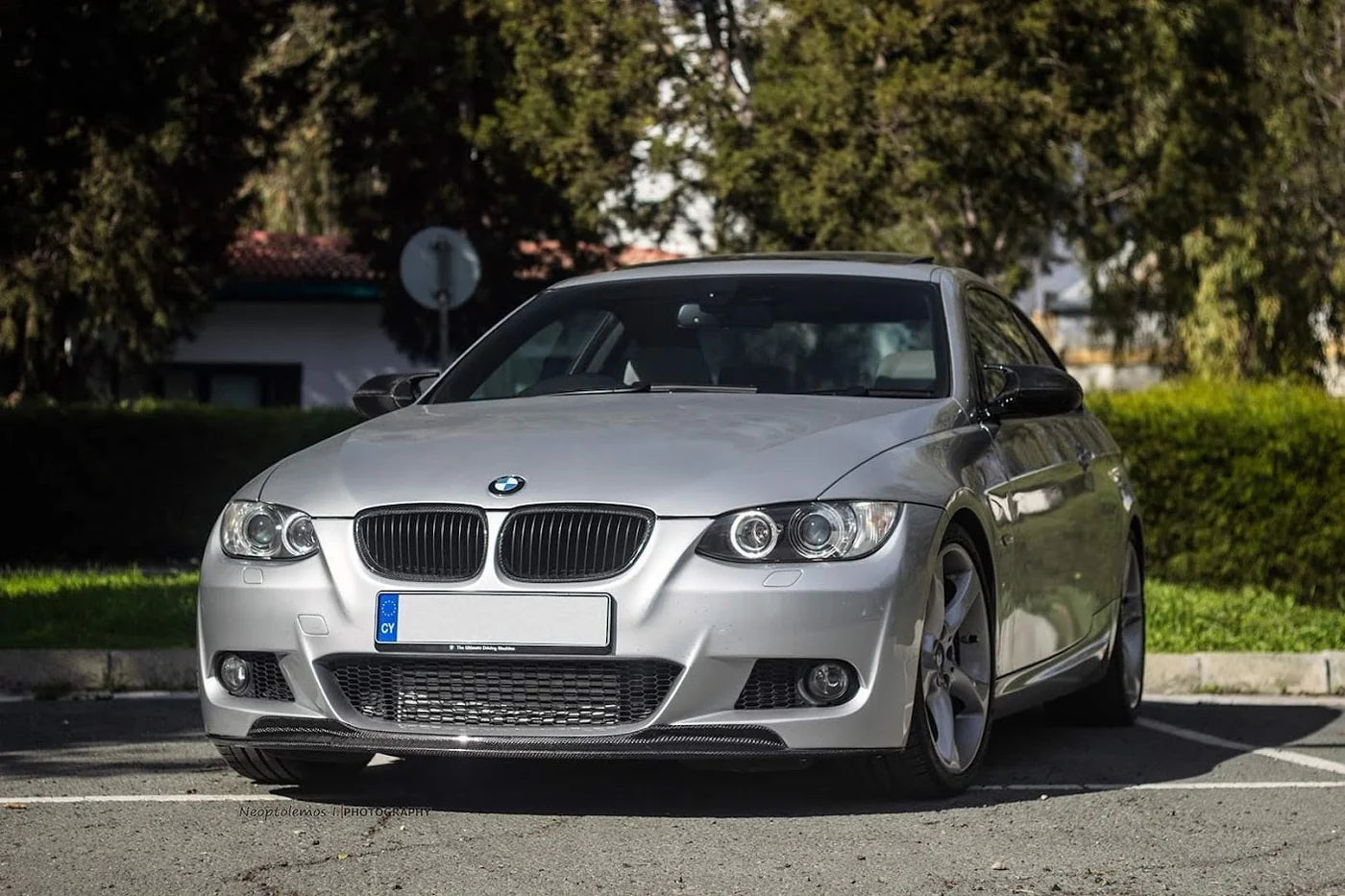 BMW E92 E93 PRE LCI M-Sport/M-Tech AK Style Full Carbon Fiber Front Lip