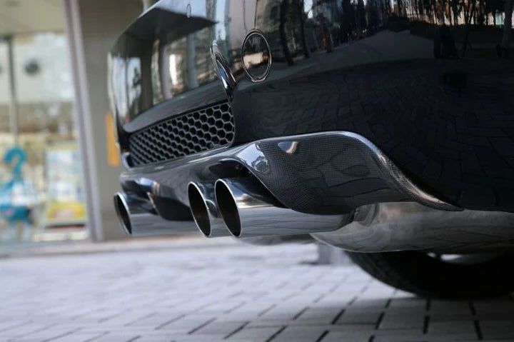 BMW E92 E93 M3 3D Style Carbon Fiber Rear Diffuser