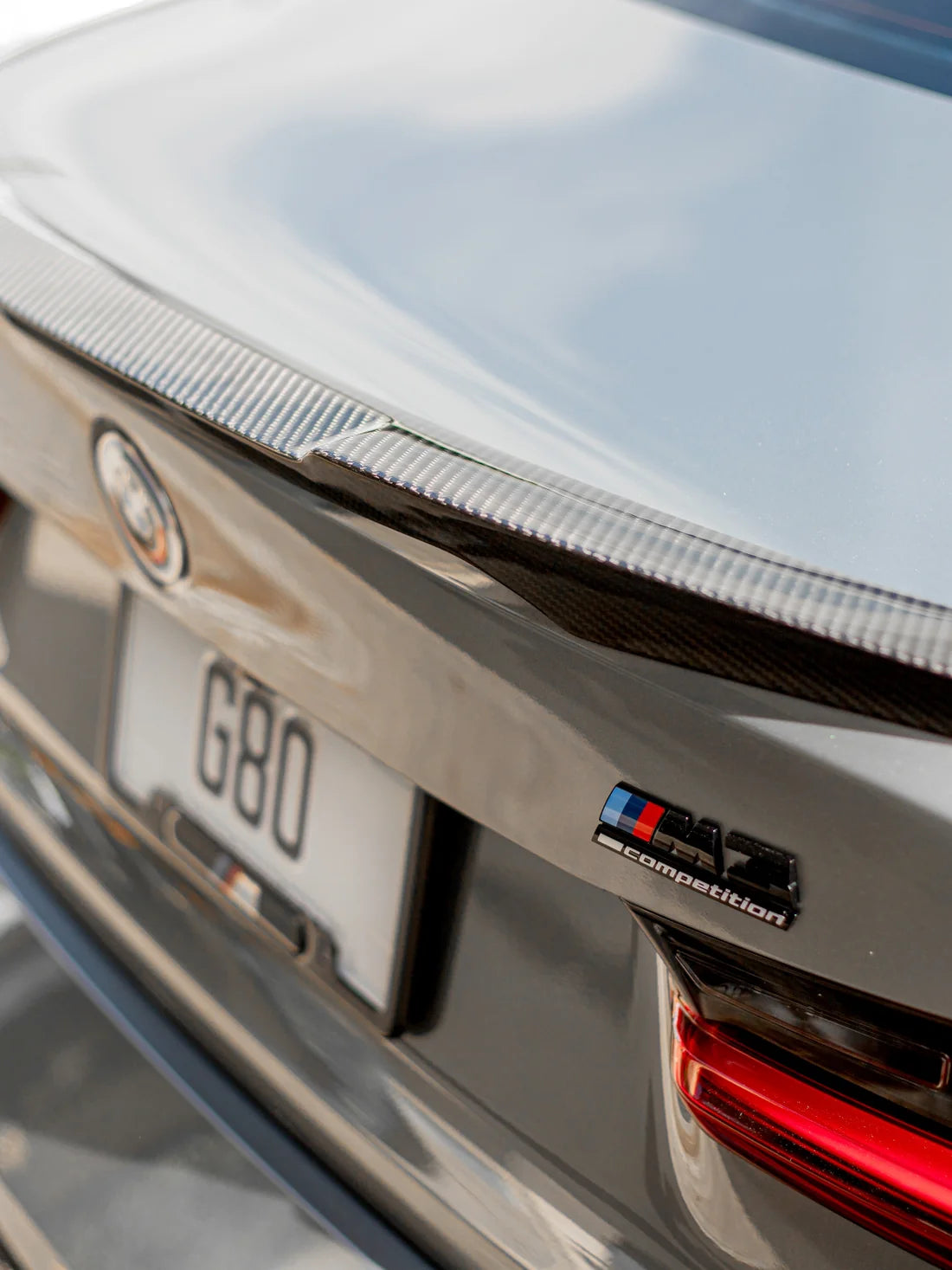 BMW G80 M3 G20 3-Series M4 STYLE CARBON FIBRE REAR SPOILER