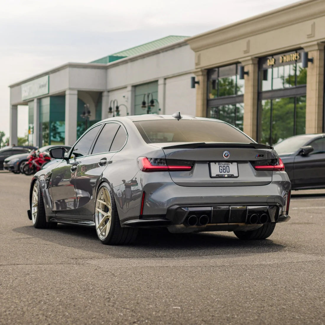 BMW G80 M3 G20 3-Series M4 STYLE CARBON FIBRE REAR SPOILER