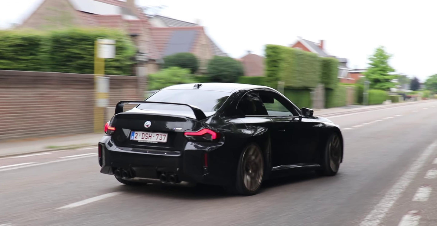 BMW G87 M2 G42 2-Series M PERFORMANCE STYLE DRY CARBON TRUNK WING