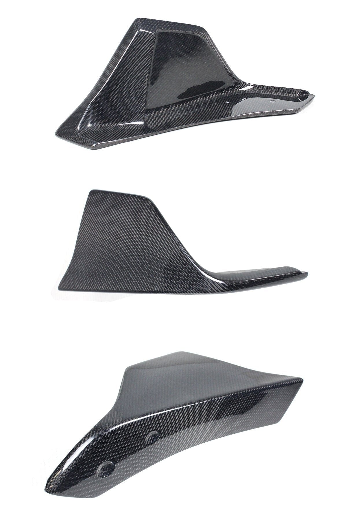 TOYOTA A90 A91 SUPRA AG STYLE CARBON FIBER REAR BUMPER SPATS
