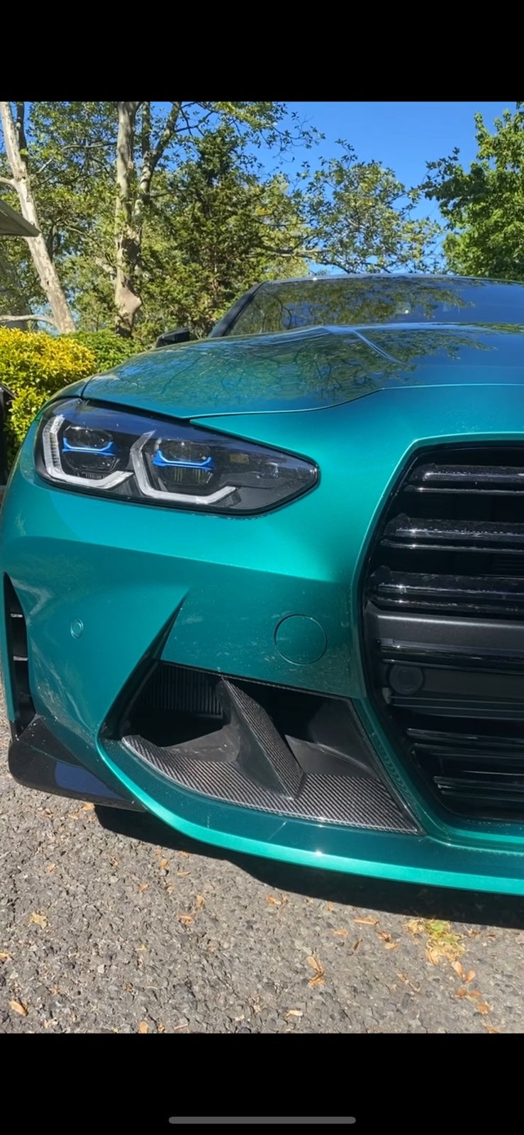 BMW G8X M3/M4 V1 CARBON FIBER FRONT AIR INLETS - G80/G82/G83